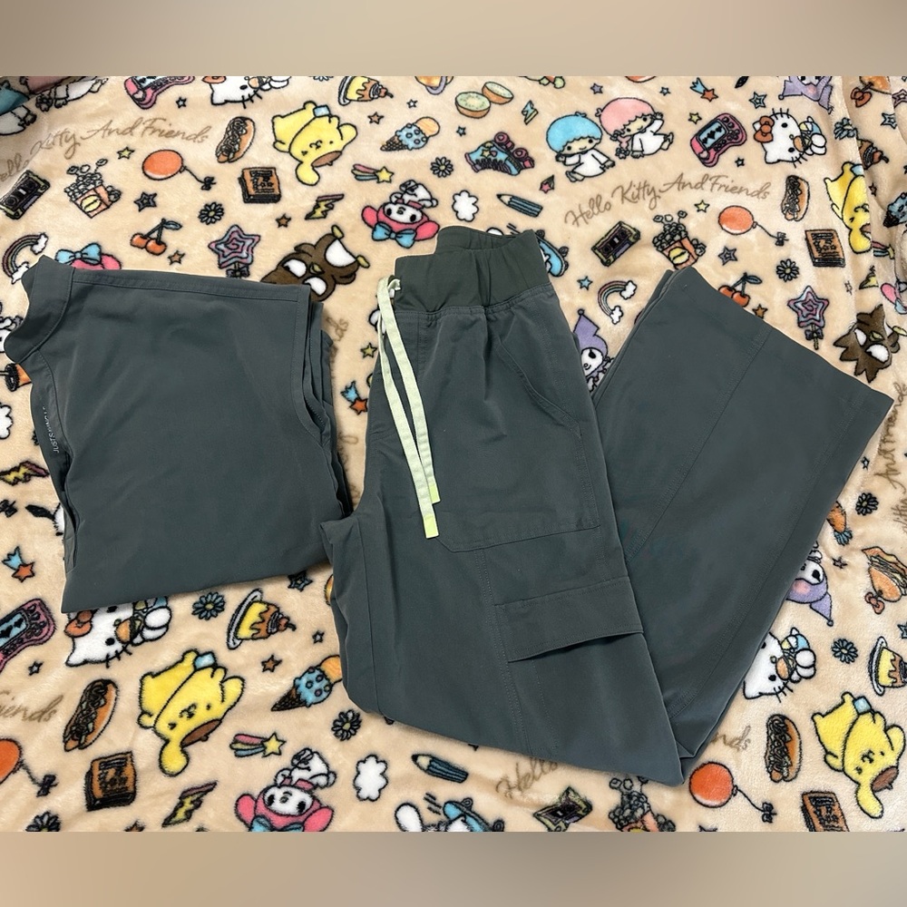Figs Yendi cargo pants and Rafaela in Bonsai